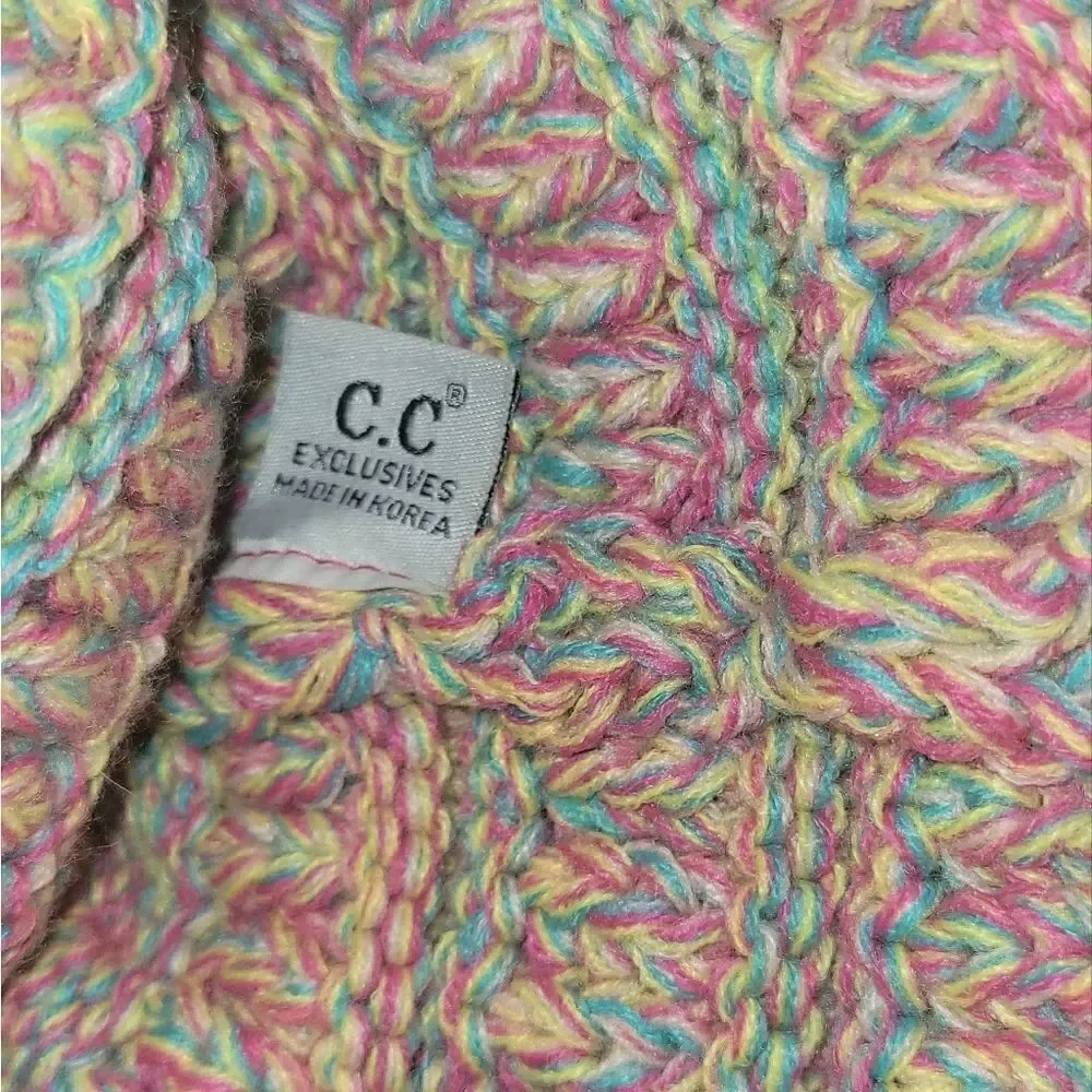 NWOT C.C Boutique Kids Girls Beanie Hat Toboggan